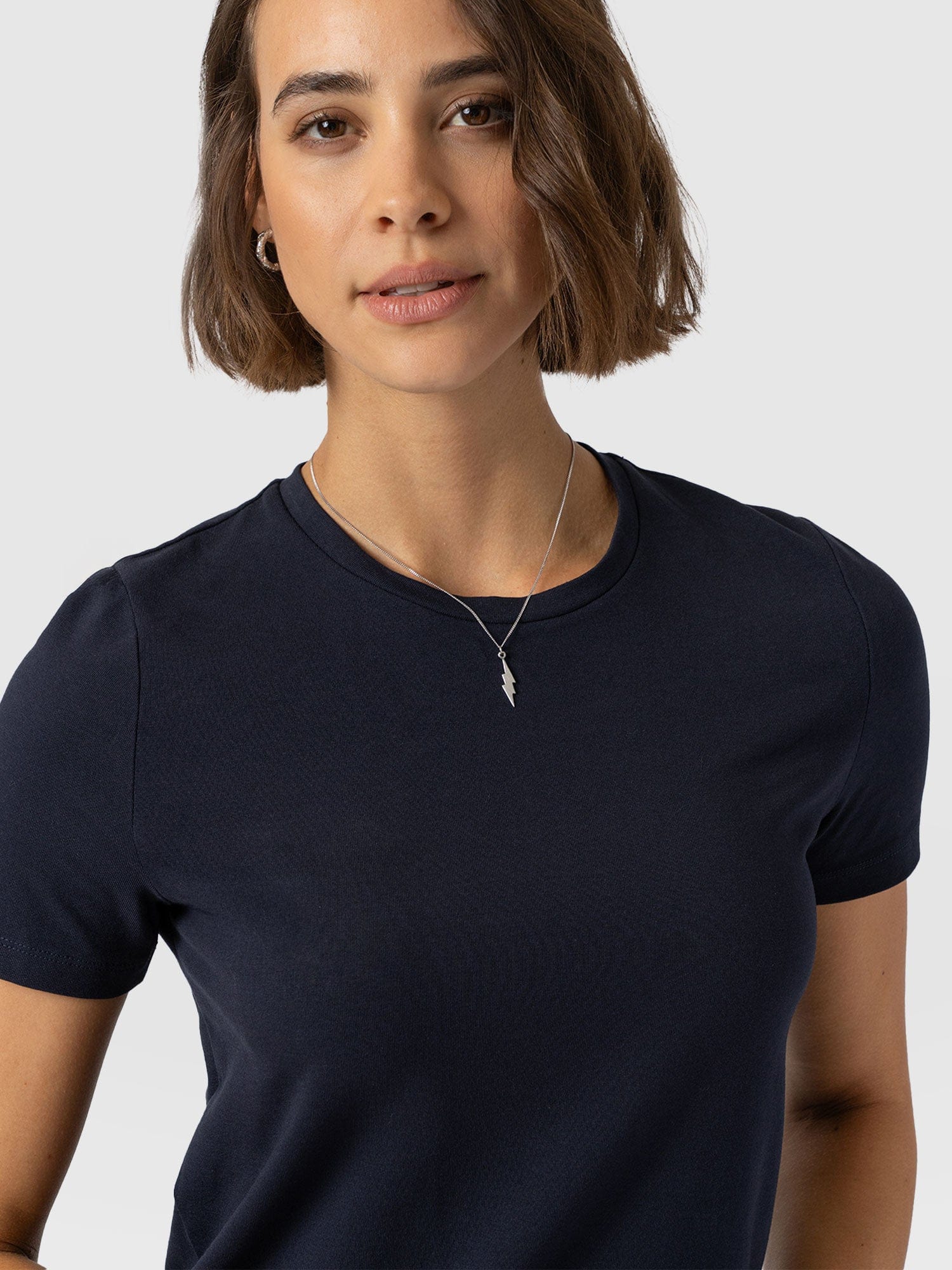 Easy T-Shirt Midi Dress - Navy - Women's Dresss | Saint + Sofia® USA